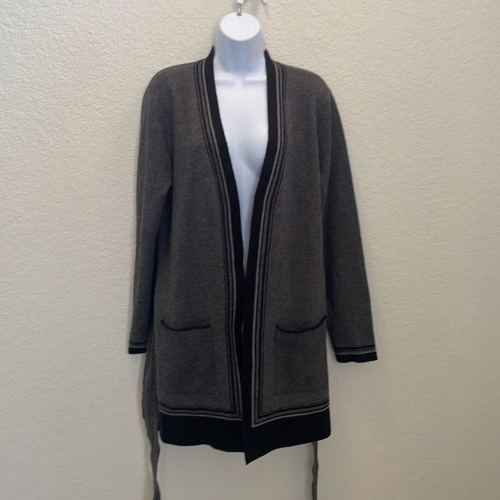 NWT Lee long open front sweater size XL